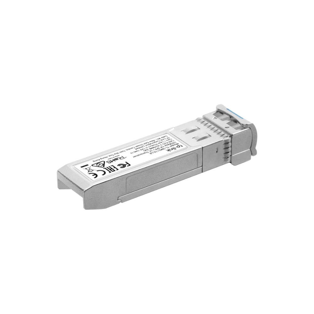 Transceptor mini-GBIC SFP+ Duplex Monomodo 10GBase, 10 Km, Conector LC