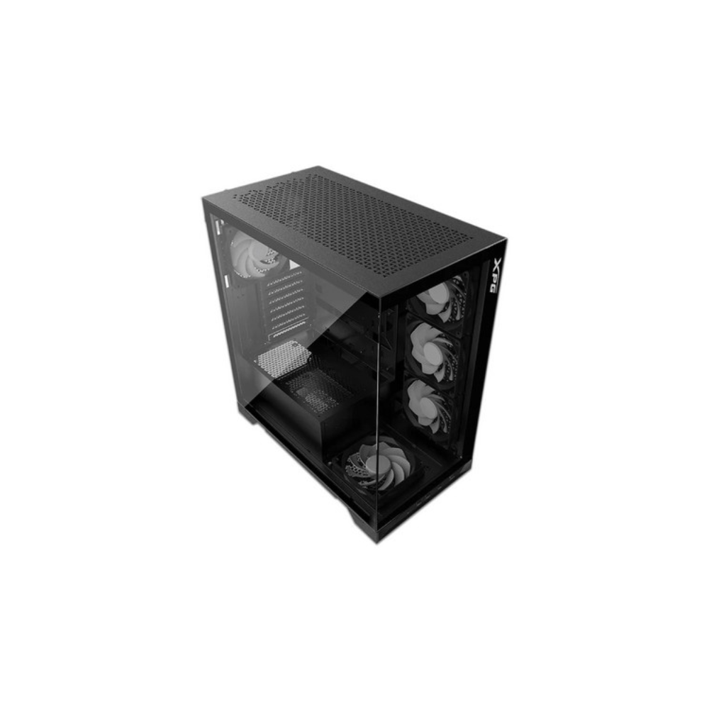 Gabinete XPG INVADERXMT-BKCWW Negro 5 Ventiladores 120mm ARGB ATX / Micro-ATX / Mini-ITX 448×245×475 mm