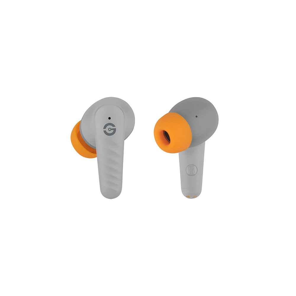 Audifonos Earbud GETTTECH GUE-T8PBL-GO Bluetooth Gris/Naranja