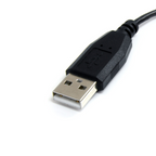 Cable USB-A a Micro USB 1.8m 2.0 Acodado Izquierda Negro StarTech.com Mod. MICRO-USB-B