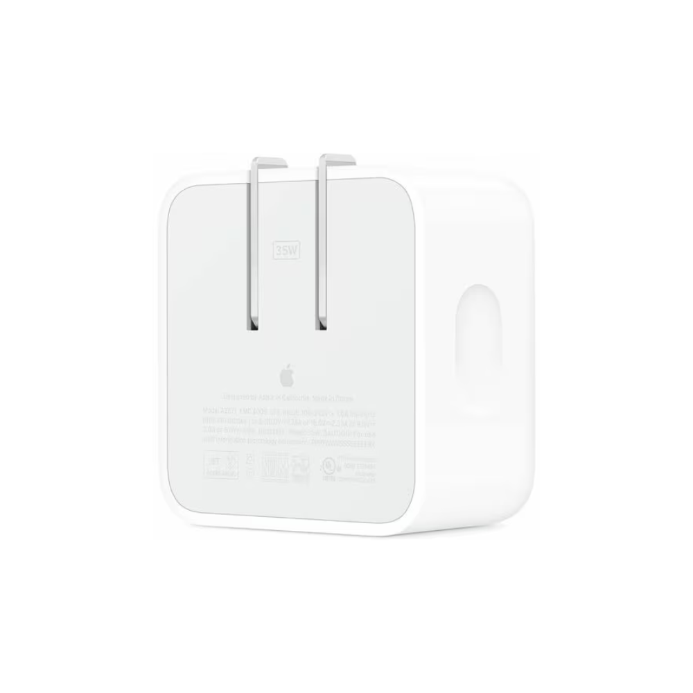 Adaptador Apple 35W 2x USB-C Universal para MacBook/iPad/iPhone/AirPod/Watch