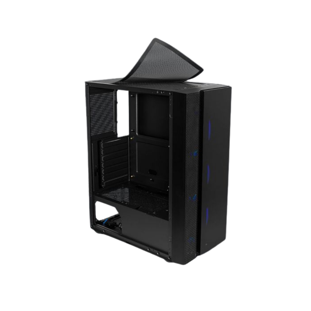 Gabinete Yeyian Rapture 2500 ATX, Cristal Templado, 3 Ventiladores ARGB (YCH-7S3V-01BK)