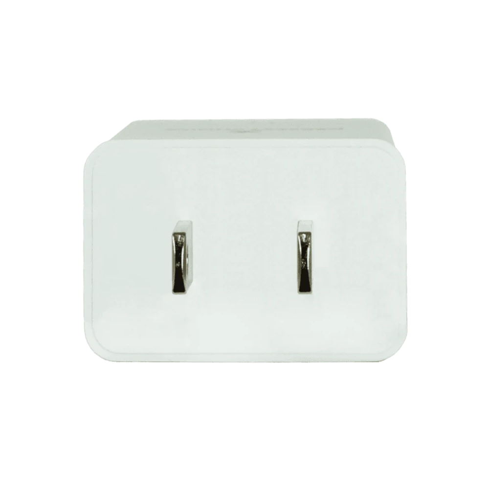 Cargador de Pared Perfect Choice, Carga Rápida USB 2 Puertos, Blanco 2.4A