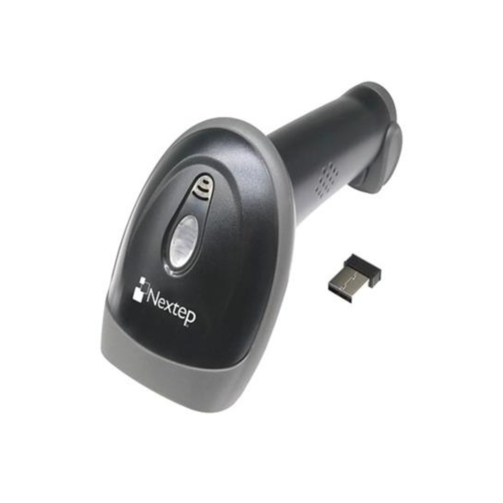 Lector de Código de Barras y QR Nextep Inalámbrico (1D/2D) USB Negro NE-503I
