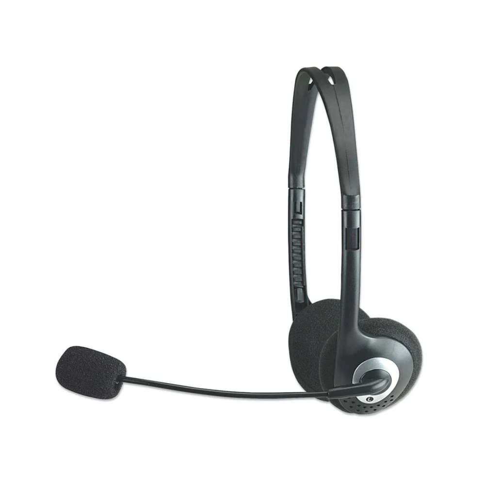 Audifono C/Microfono Manhattan Estandar Plastico