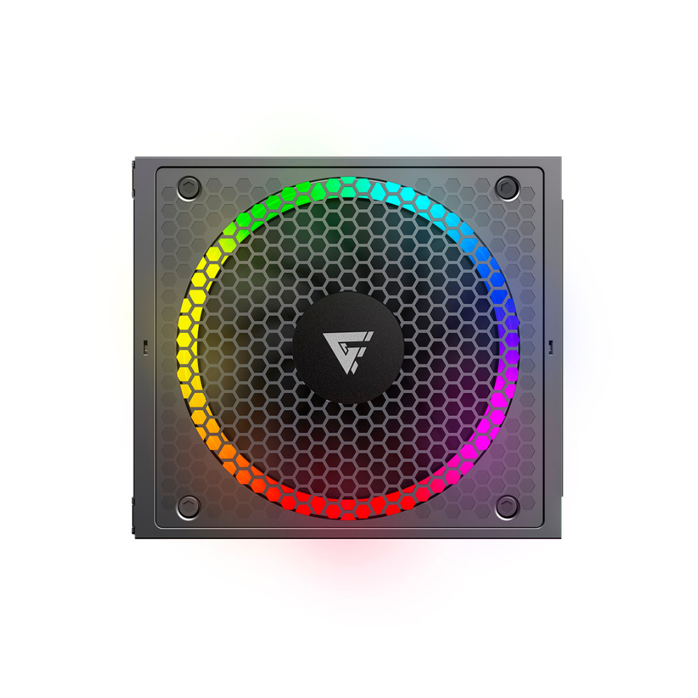 Fuente de Poder Game Factor Full Mod RGB 1050W 80P Gold 12VHPW 600W PS