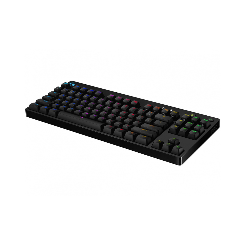 Teclado Logitech Pro Gaming USB RGB Lightsync Negro (920-009388)