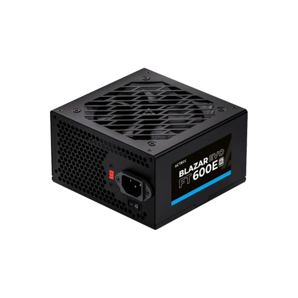Fuente de Poder Acteck Blazar Evo FT600E ATX 600W Negro