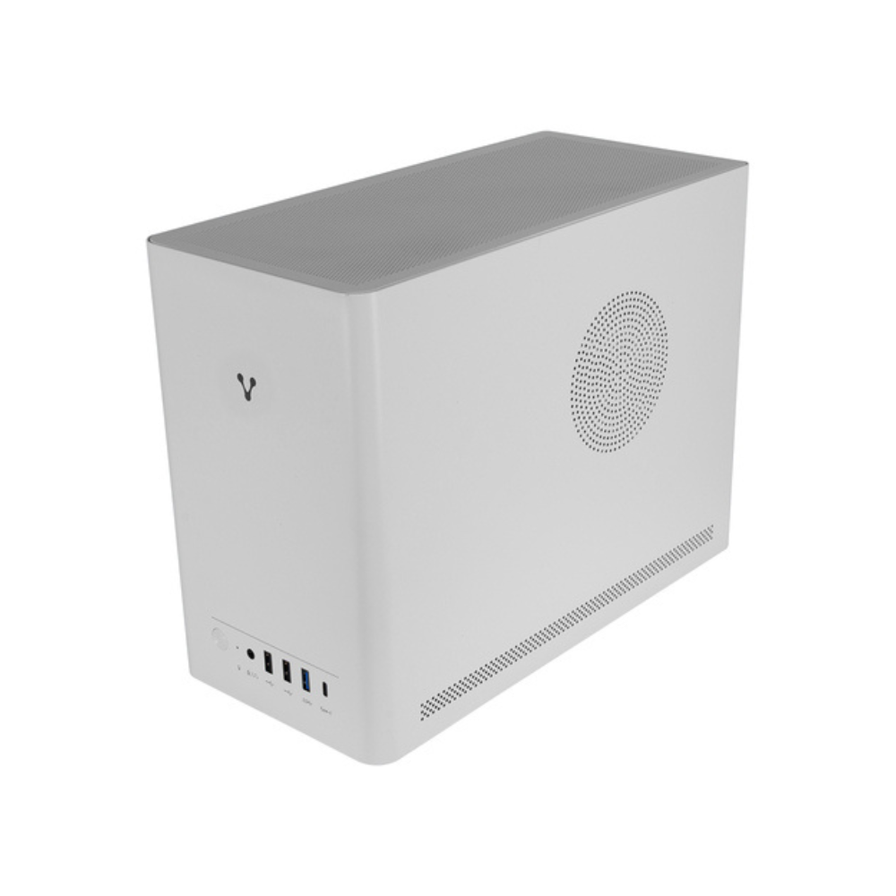 Gabinete Vorago Mini Torre, M-ATX, 2xUSB 2.0, 1xUSB 3.0, 1xTipo C, con Fuente 500W, Blanco GAB-210-WH
