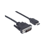 Cable HDMI a DVI-D M-M 1.8M Manhattan (372503)