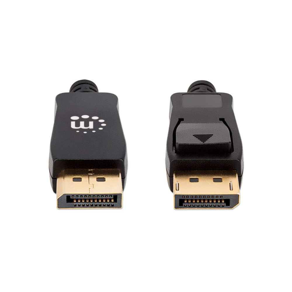 Cable DisplayPort Manhattan V1.4 M-M 1.0M Negro 8K@60Hz/4K@120Hz (353595)