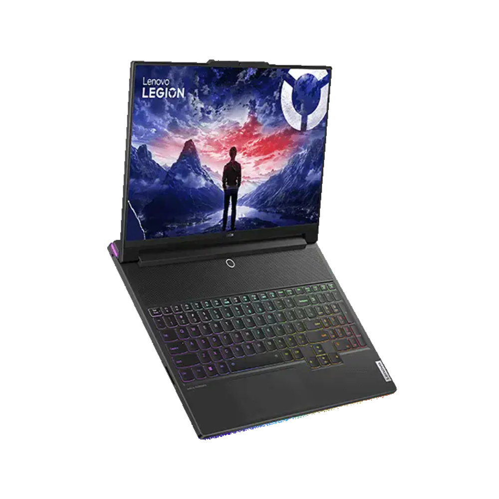 Laptop Lenovo Idea Gaming Legion 9 16IRX9, Core i9-14900HX 2.2GHz, 64GB DDR5 (2x32GB), 2TB SSD, RTX 4090 16GB, 16" 3.2K (3200x2000), Carbon Black, Windows 11 Home, 1 Año CS