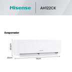 Minisplit Hisense AH122CK 12000 BTU Frío/Calor