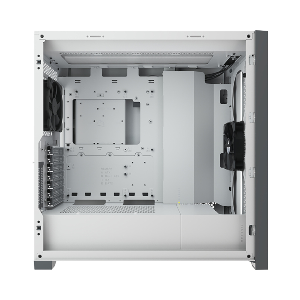 Gabinete Corsair 5000D AIRFLOW Blanco Cristal Templado ATX Semitorre 2 Ventiladores