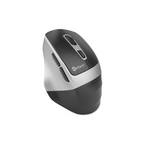 Mouse Inalambrico GETTTECH GGM-STDBW-01-SL 6D de Oficina Negro/Plateado