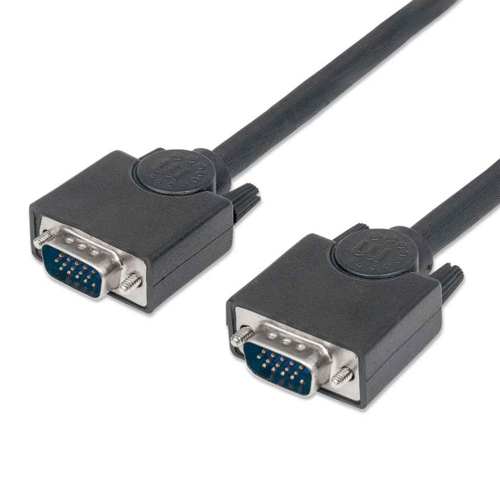 Cable Monitor SVGA 8mm HD15 M-M 11.0M Manhattan (371377)