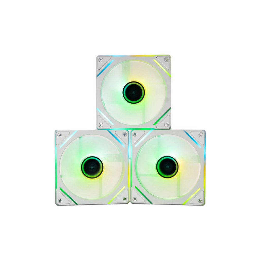 Kit de 3 enfriamiento Naceb ARGB de 120mm color Blanco