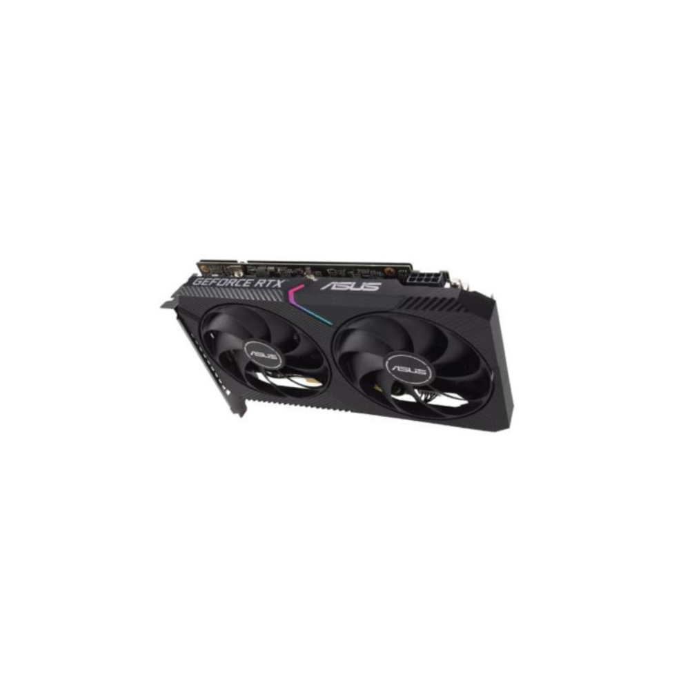Tarjeta de video Asus 12GB GeForce RTX 3060 V2 2xfan DDR6 DLSS 3 OC 1xHDMI 3xDP DUAL-RTX3060-O12G-V2