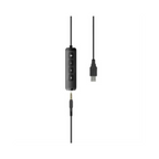 Audífonos Nextep NE-426 Con Micrófono USB / 3.5mm Diadema Alámbrica Negro