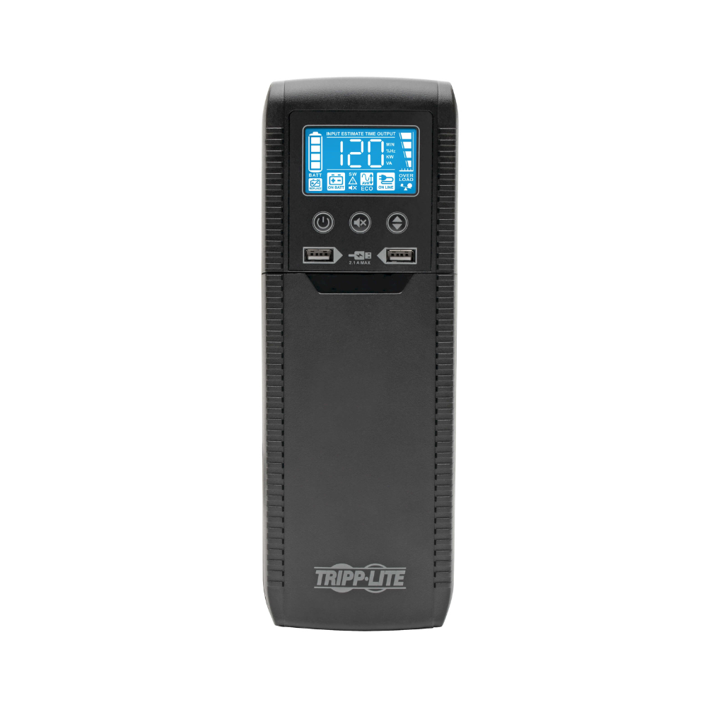 No Break Tripp-Lite Eco1300LCD 120V 1300VA 720W Interactivo USB 10 Salidas AVR Energy Star V2.0 Garantía 3 Años