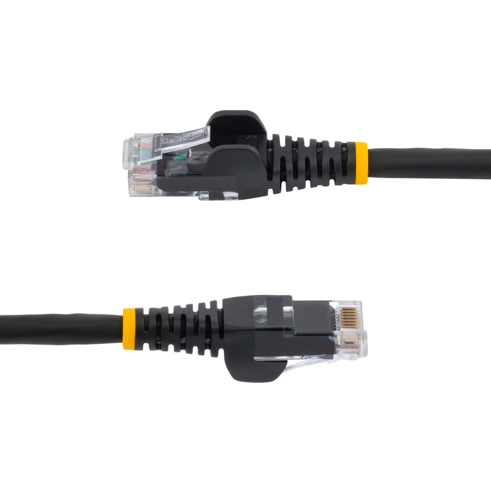 Cable Ethernet Cat6 3m LSZH UTP RJ45 POE 100W 10GbE Sin Enganches Negro StarTech.com Mod. N6LPATCH3MBK