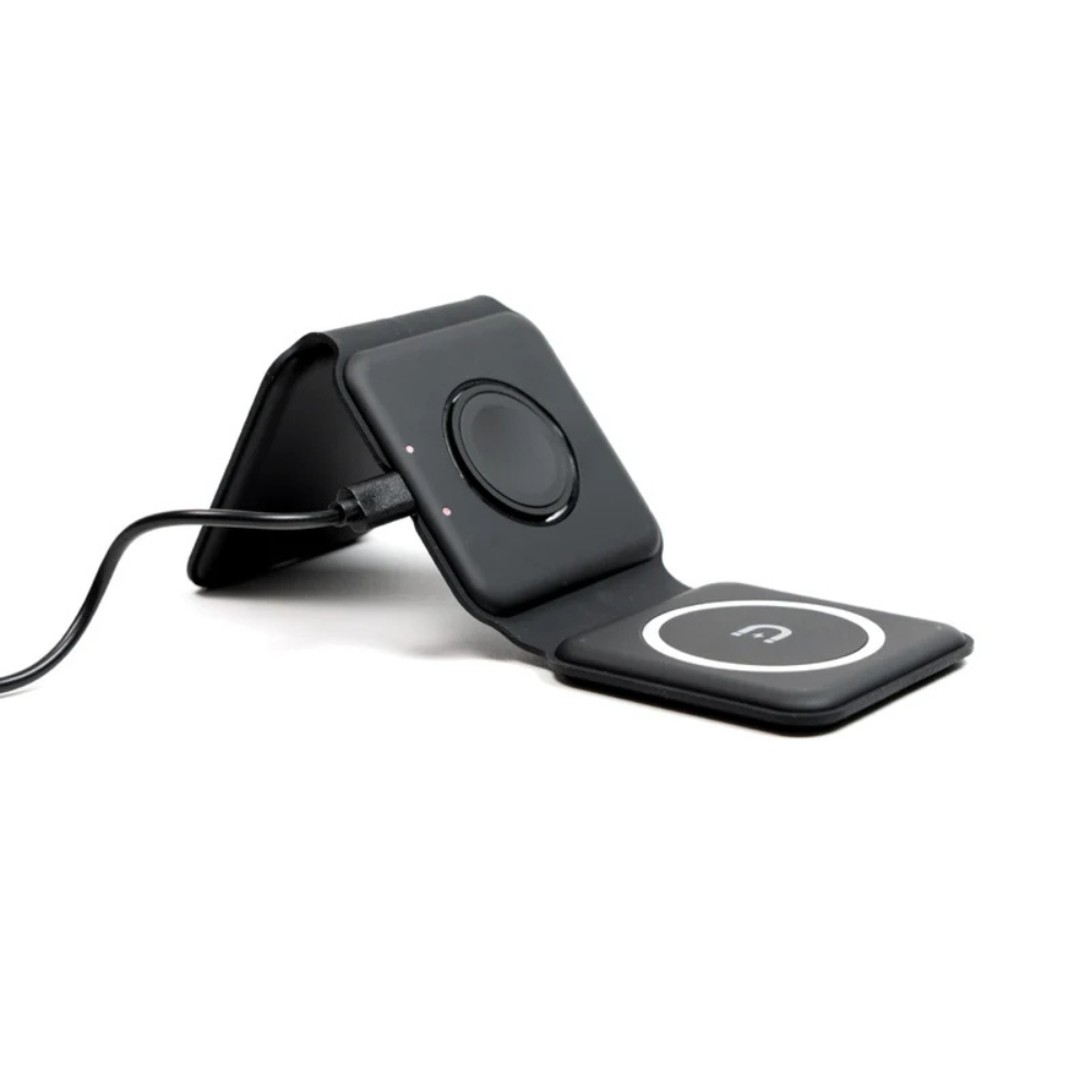 Cargador Perfect Choice Inalambrico 3 en 1 Carga Rapida Plegable 3Charge modelo PC-241034