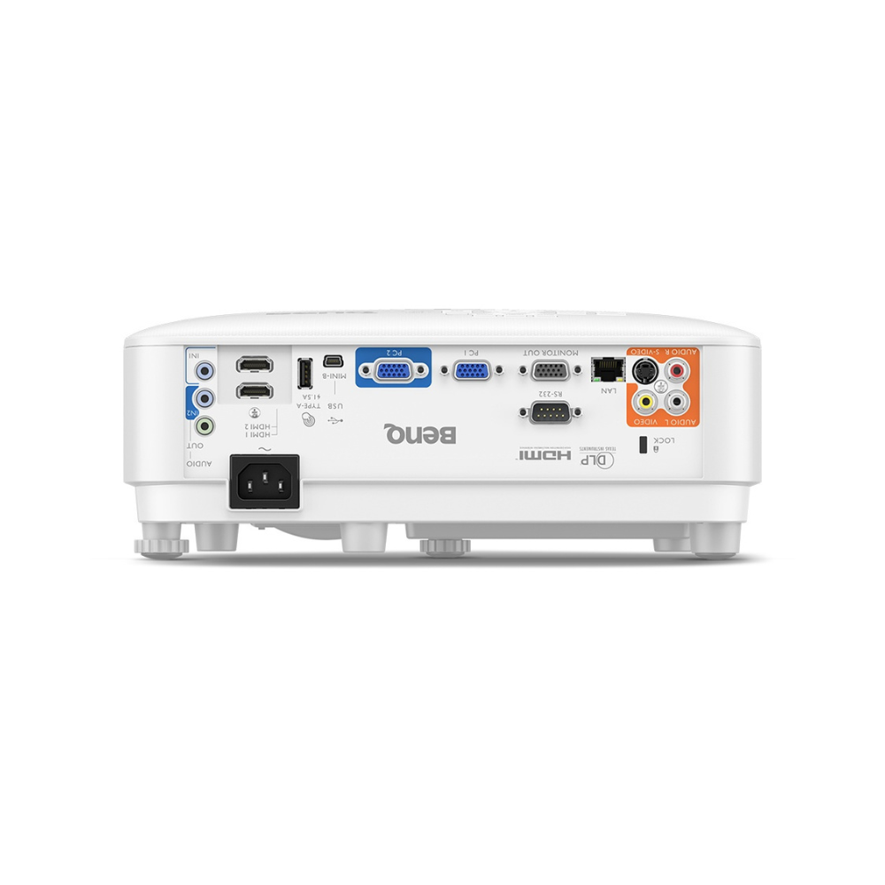 Proyector BenQ MW826STH Enfoque Corto WXGA 1280x800 3500 Lúmenes HDMI USB Blanco con Bocinas