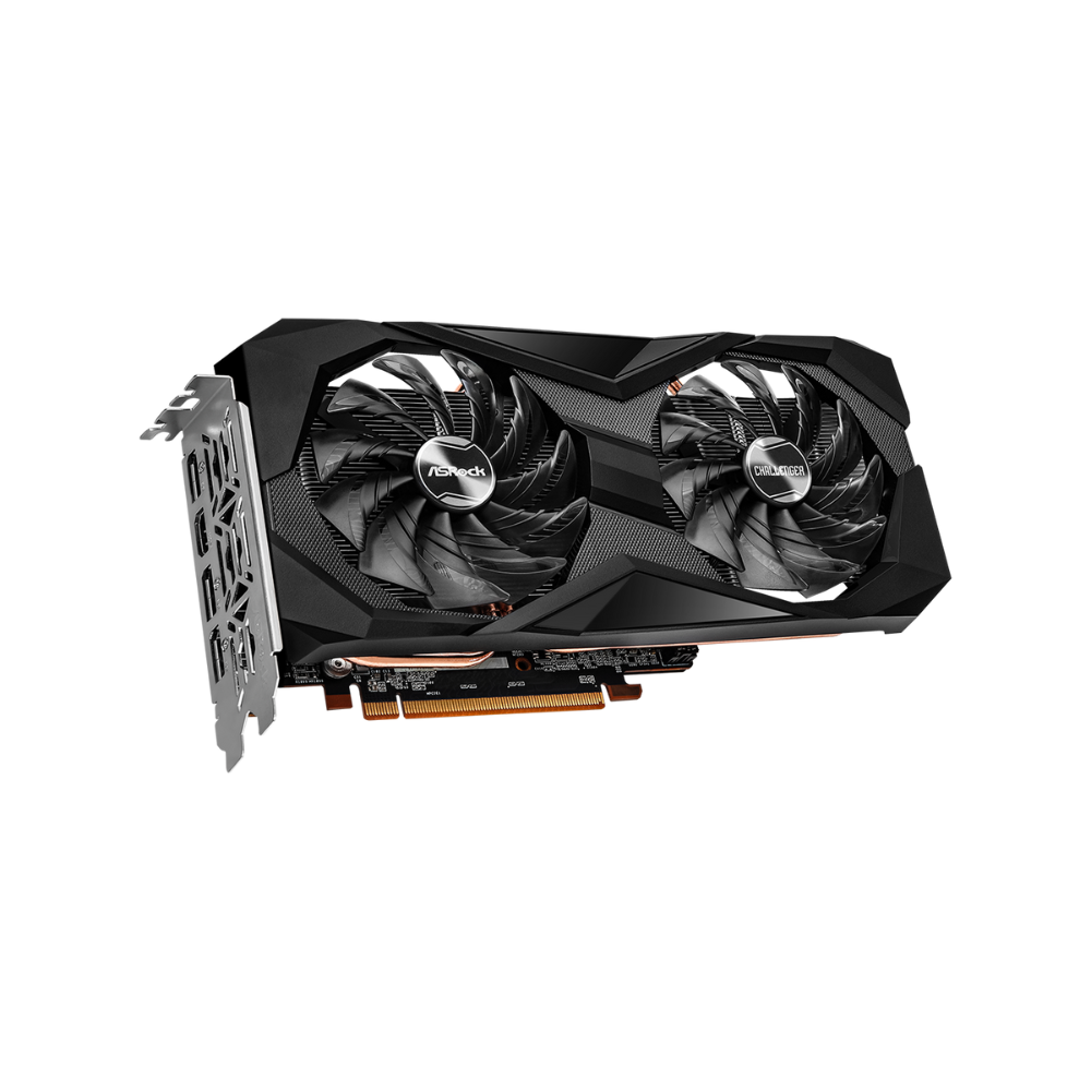 Tarjeta de Video ASRock 8GB AMD Radeon RX 6600 XT 2X Fan GDDR6 HDMI/DP