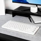 Teclado Acteck Uny Comp TI685 2.4GHz 3 Modos Bluetooth Blanco (AC-934190)