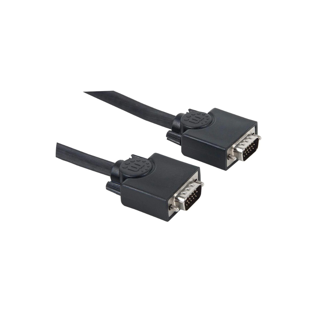 Cable SVGA Manhattan HD15 M-M 8mm 15.0M (313629)