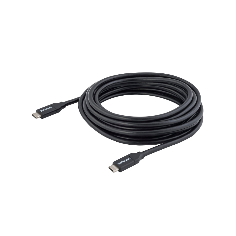 Cable USB-C 4m con Entrega de Potencia 5A USB 2.0 Certificado StarTech