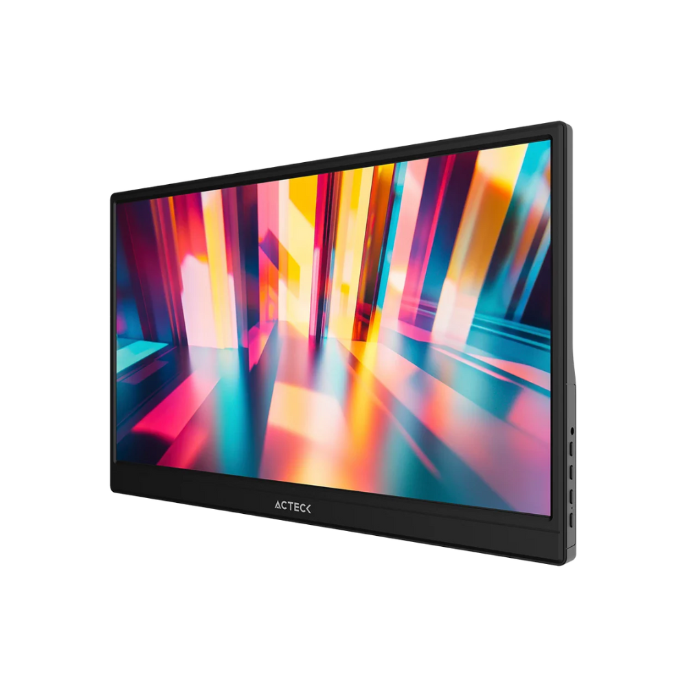 Monitor Portátil Acteck LP15Y 15.6" IPS FHD 1080p 60Hz Mini HDMI Base Ajustable Negro