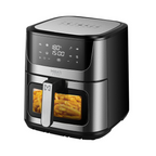 Freidora de Aire con Ventana Mirati Capacidad 8 Litros 1500W Temperatura de 80°C a 200°C