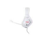 Audífonos Diadema TechZone NASA Alámbricos 3.5mm USB RGB Blanco con Micrófono