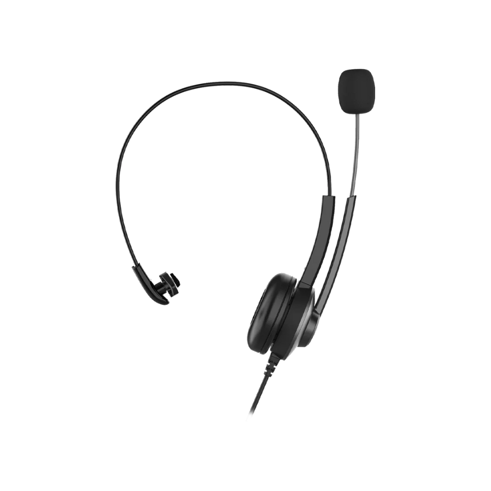 Audífonos Diadema Acteck On Ear Para Call Center Pro HN620 USB-A + Micrófono con Control de Volumen y Silencio