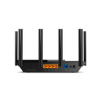 Router Wi-Fi 6 Doble Banda AX5400, MU-MIMO 4x4 y OFDMA, 1 Puerto WAN 10/100/1000 Mbps, 4 Puertos LAN 10/100/1000 Mbps, 1 Puerto USB 3.0, 6 Antenas Potentes, App Tether y Proteccion HomeShield