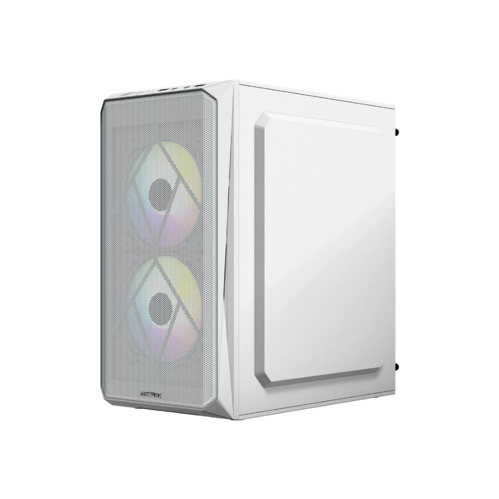 Gabinete Acteck Doom GI630 Mini Torre ATX 500W Acrílico Blanco — Modelo AC-935746