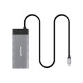 Docking Manhattan USB-C 10 Puertos, 2xHDMI, 5xUSB-A, US (130714)