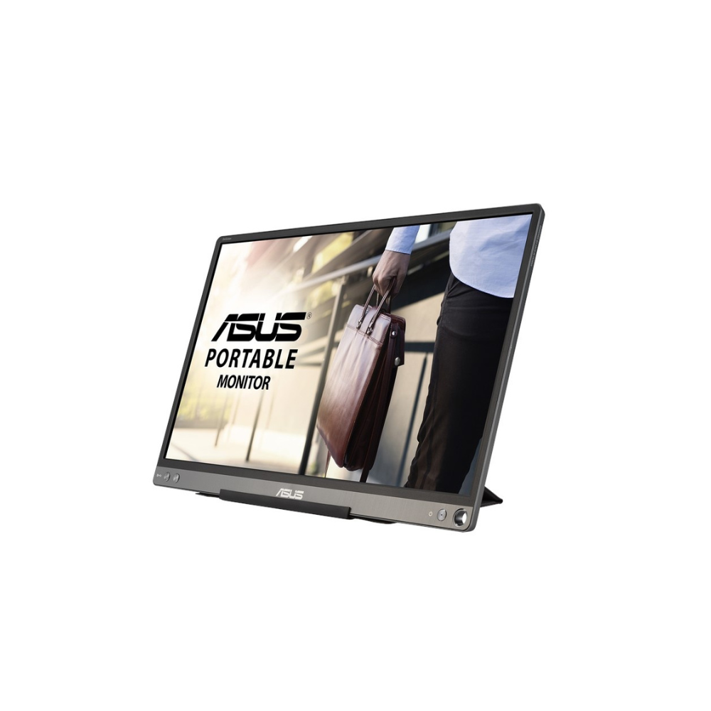 Monitor Portatil Asus ZenScreen MB16ACE 15.6", IPS, FHD 1920x1080, USB-C, 60Hz, 5ms GTG, Gris