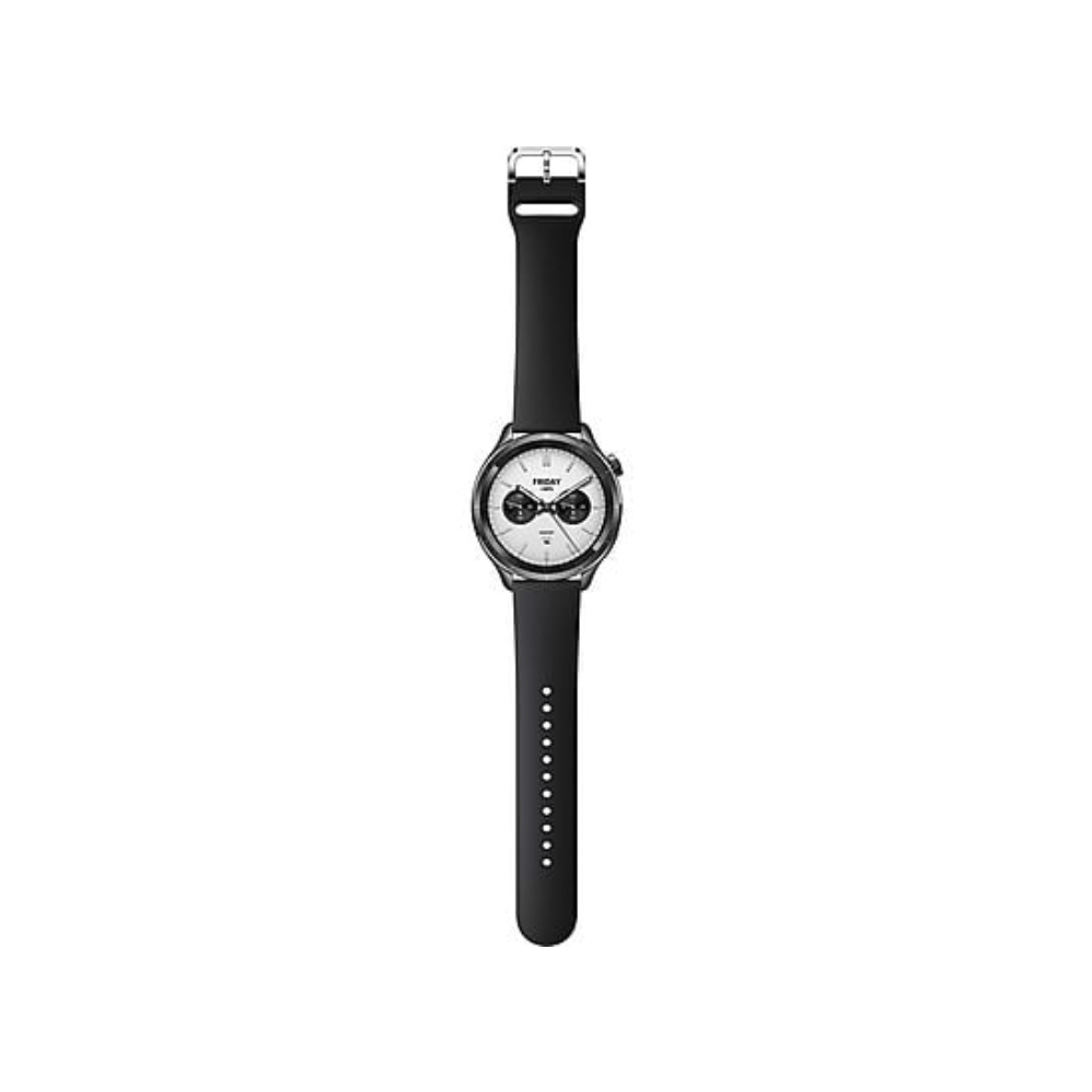 Smartwatch Xiaomi Watch S4, 1.43", 466x466 Píxeles, HyperOS 2, Bluetooth 5.3, Resistente al Agua, Color Negro