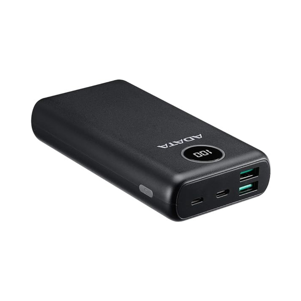 Cargador ADATA Power Bank 20000mAh, Negro, P20000 AP20000QCD-DGT-CBK