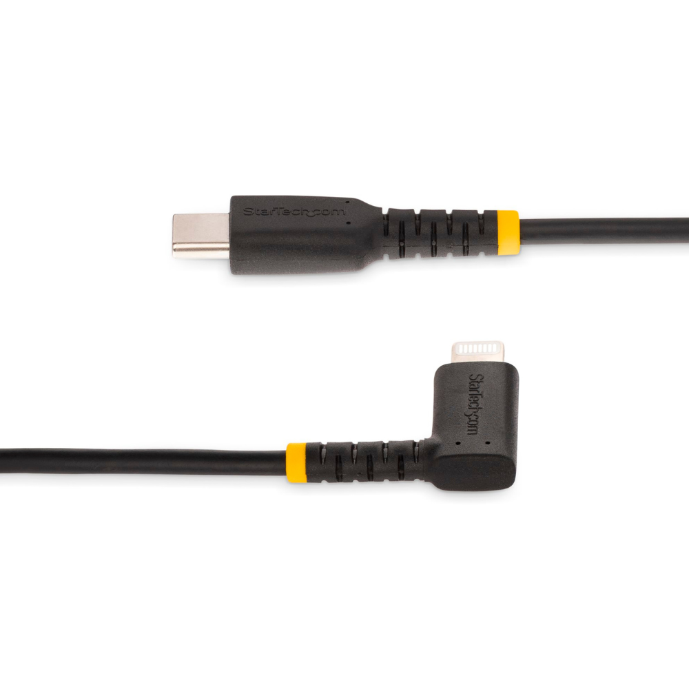 Cable USB-C a Lightning 2m Acodado Carga MFI para iPhone StarTech.com Mod. RUSB2CLTMM2MR