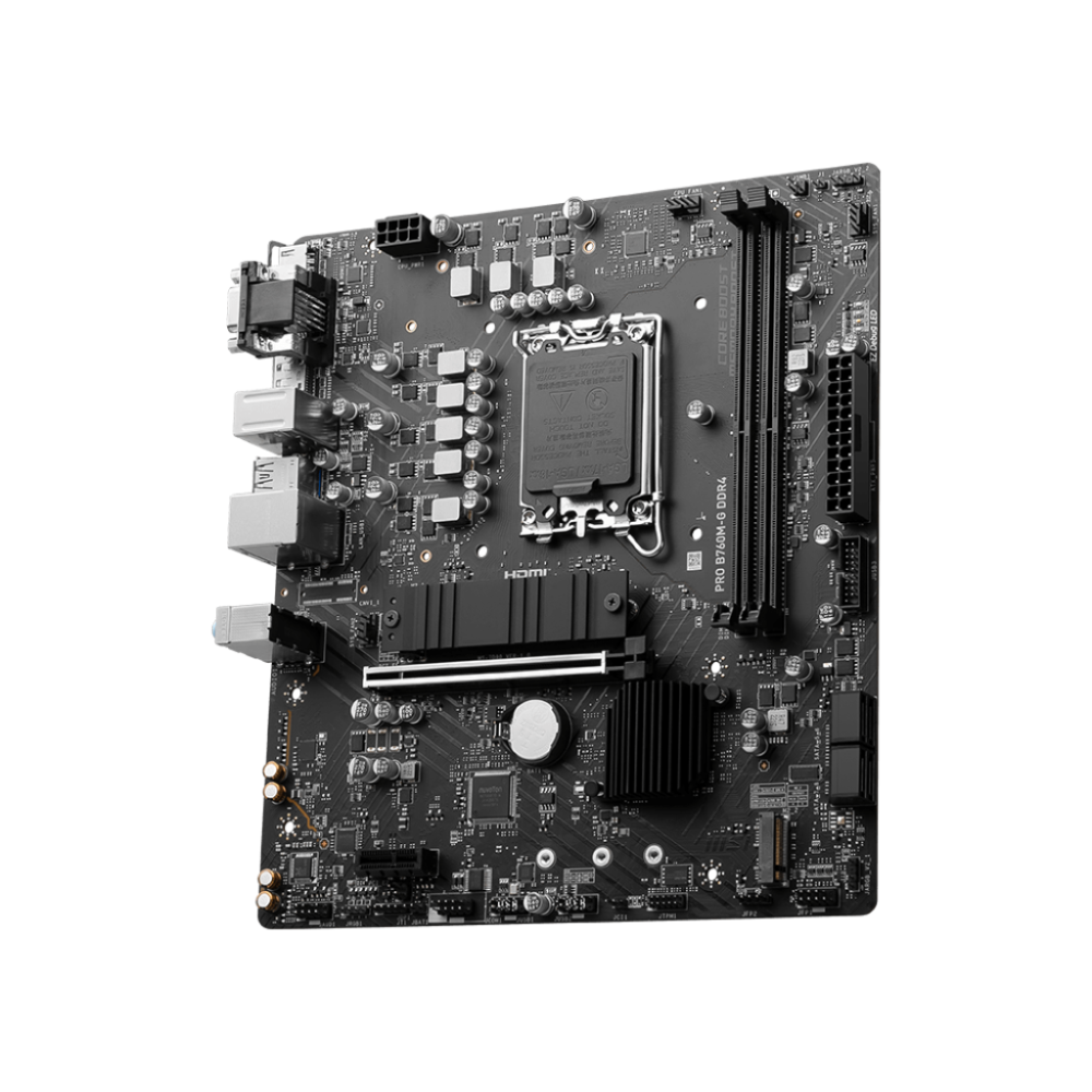 Tarjeta Madre MSI PRO B760M-G DDR4 Socket 1700 13ª Gen 2xDDR4 4800MHz HDMI / DisplayPort / VGA