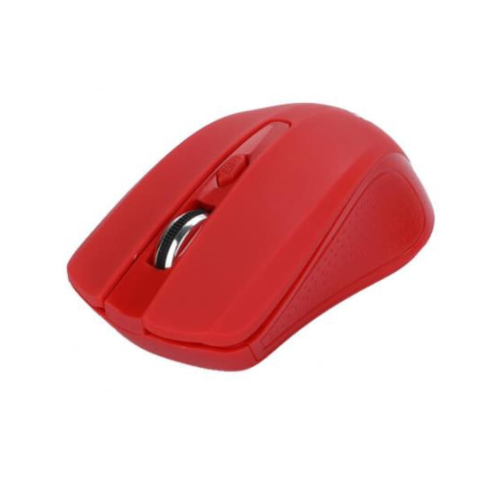Mouse Nextep Inalámbrico, USB, 1600 DPI, Rojo