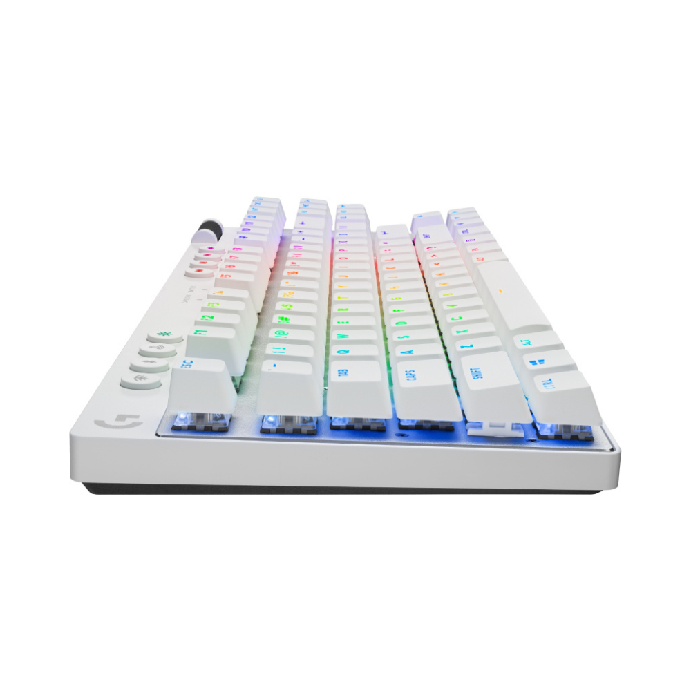 Teclado Logitech Pro X TKL Lightspeed Bluetooth USB RGB Blanco (920-012143)