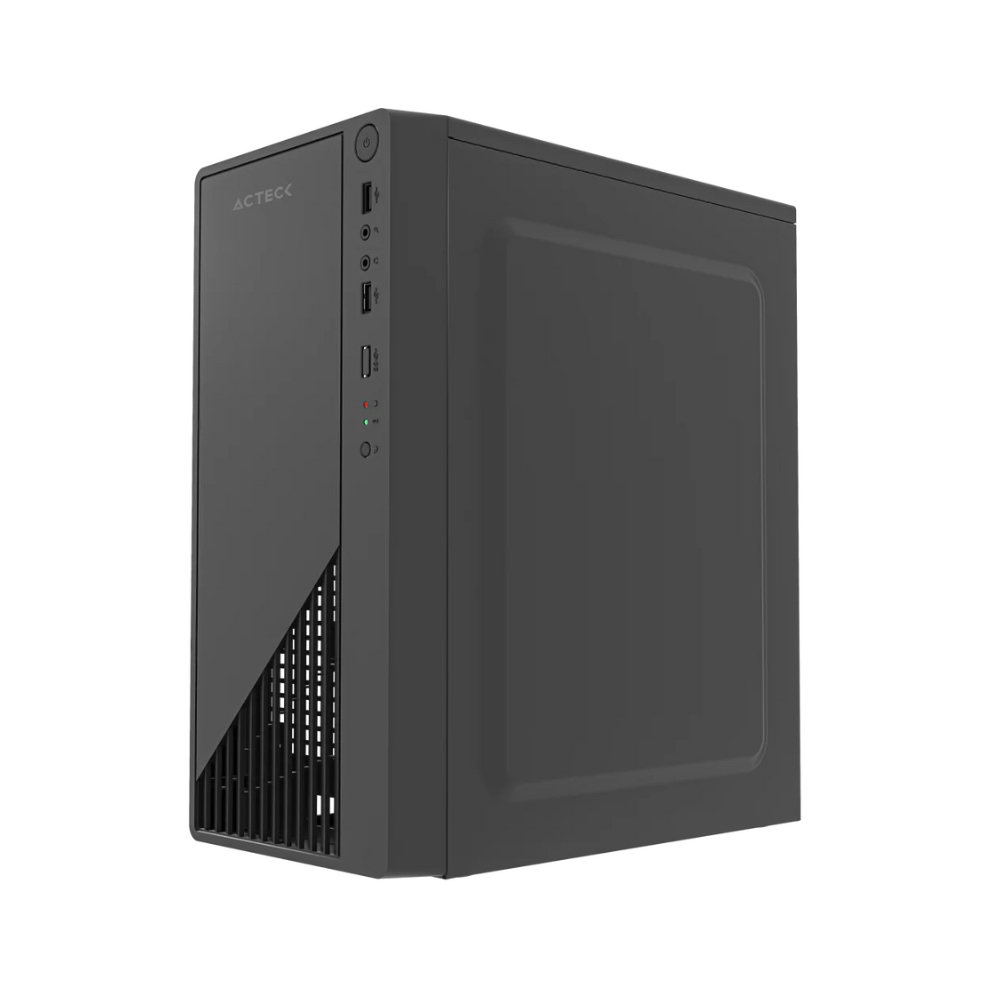 Gabinete Acteck Kioto GC220F Negro Mini Torre Fuente 500W