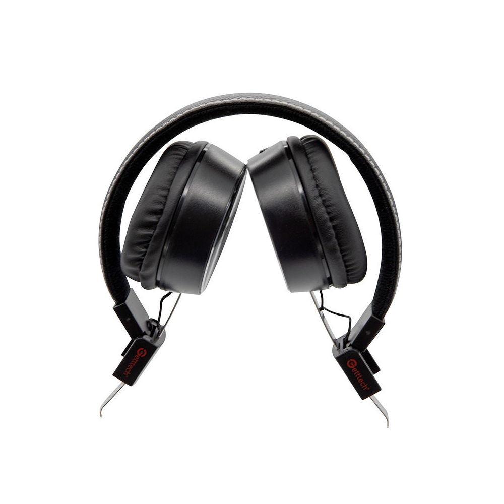 Diadema Headset GETTTECH GH-2000N Mesh con Microfono 3.5 mm Negro
