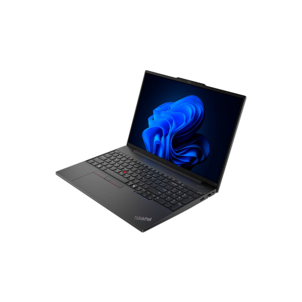Laptop Lenovo ThinkPad E16 Gen 2 Core i5-125U 4.3GHz 16GB DDR5 512GB SSD 16" WUXGA 1920x1200 Negra Windows 11 Pro Garantía 3 Años en Sitio