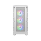 Gabinete Cougar DuoFace Pro Cristal Templado Blanco ARGB ATX 4 Ventiladores