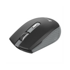 Mouse Nextep Inalámbrico Recargable, Switch de Encendido, 1600 DPI, Negro/Gris